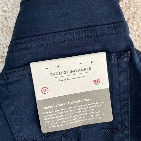 NWT AG Super Skinny Legging Ankle Jeans, 26 - Picture 4 of 5